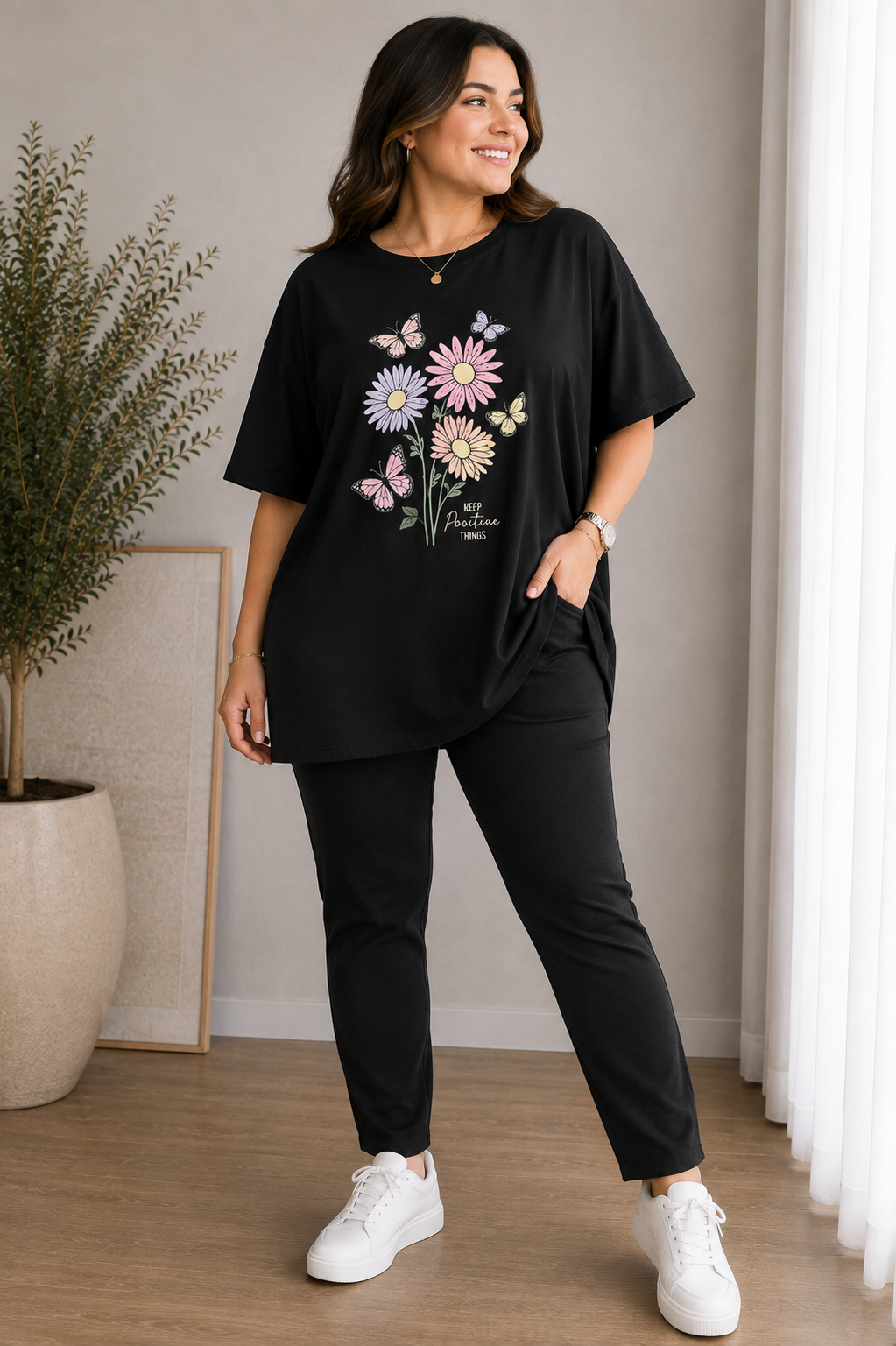 PACK 5 REMERAS, ESTAMPADAS - TOTAL BLACK
